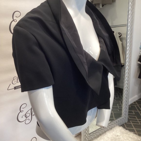 Moschino Cropped Bolero Sz M/L Jacket - Picture 7 of 7